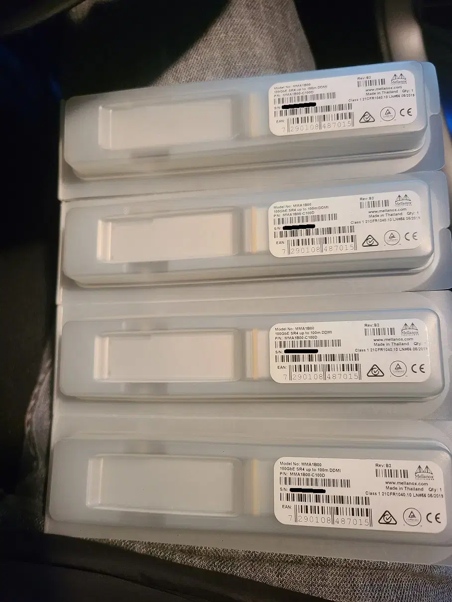 Mellanox(멜라녹스) QSFP28 (100Gb)모듈 판매 합니다